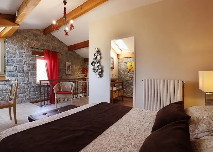 Les Falaises Frühstückspension Mostuéjouls